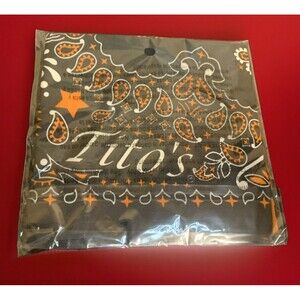 NEW Collectible Tito’s Vodka Bandana Black